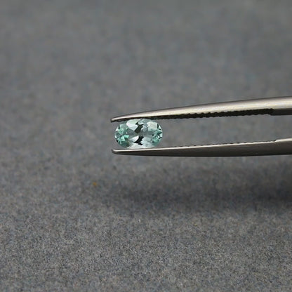 Natural Paraiba Tourmaline 0.40 Carat 6x4 MM Oval Shape Faceted Gemstone