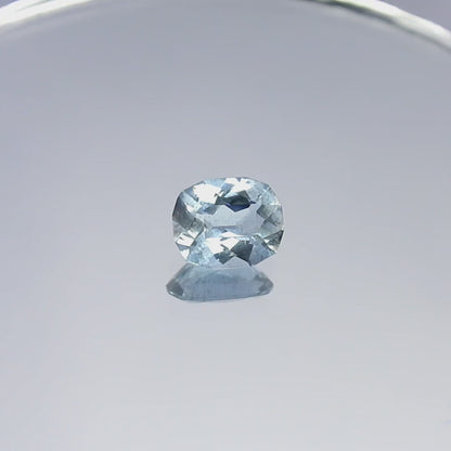 Natural Aquamarine 2.95 Carat 11x9 MM Fancy Shape Faceted Gemstone