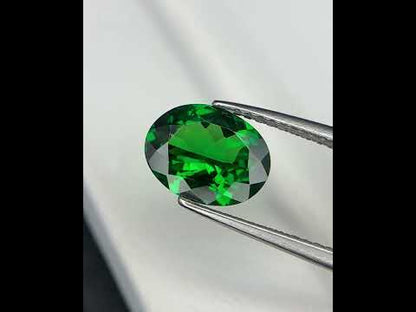 Natural Tsavorite Garnet 1.83 Carat 9.2x7 MM Oval Shape Faceted Gemstone