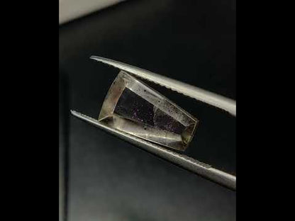 Natural Rare Pink Fire Quartz 3.78 Carat 13.2x8.2 MM Freeform Shape Covellite Quartz Gemstone from Brazil