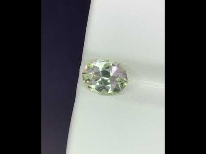 Natural Heliodor Aquamarine 1.00 Carat 8x6.2 MM Oval Shape Yellow Aquamarine Faceted Gemstone
