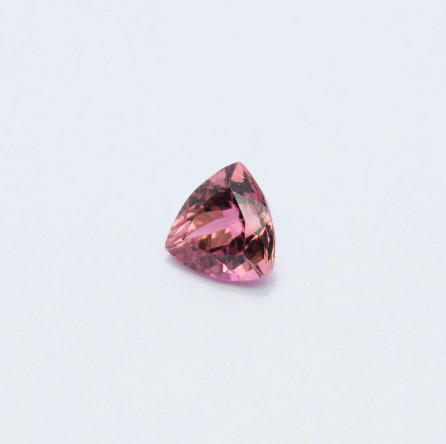 Natural Pink Tourmaline 1.31 Carat 7x7 MM Trillion Shape Faceted gemstone