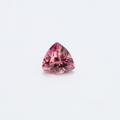 Natural Pink Tourmaline 1.31 Carat 7x7 MM Trillion Shape Faceted gemstone