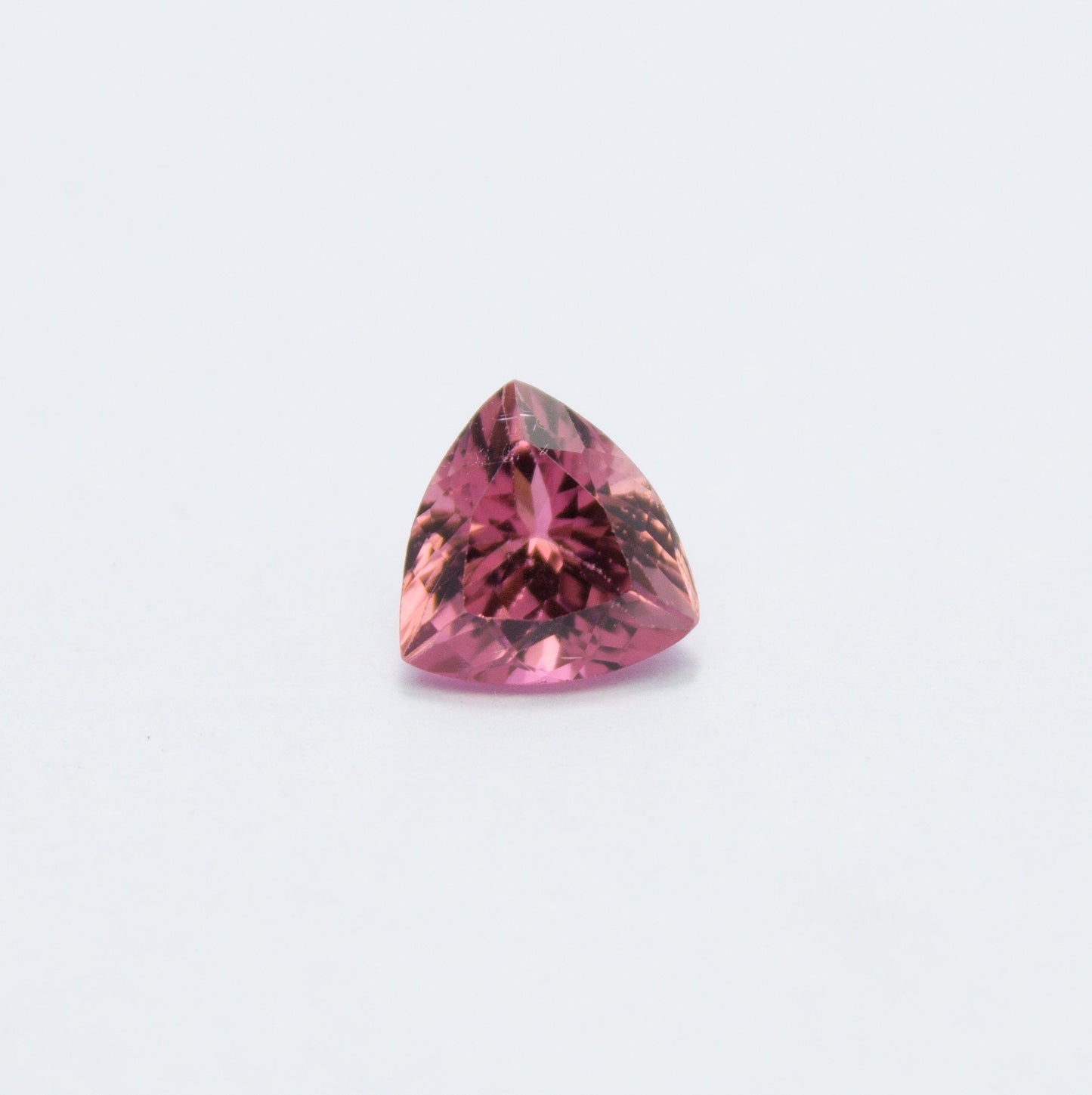 Natural Pink Tourmaline 1.31 Carat 7x7 MM Trillion Shape Faceted gemstone