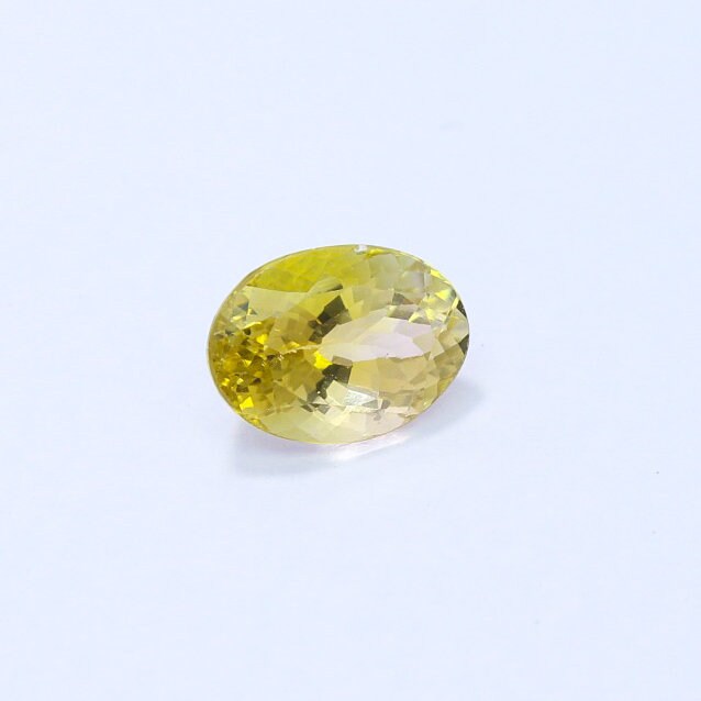 Natural Bi-color Tourmaline 2.66 Carat 10x7.3 MM Oval Shape Faceted Gemstone