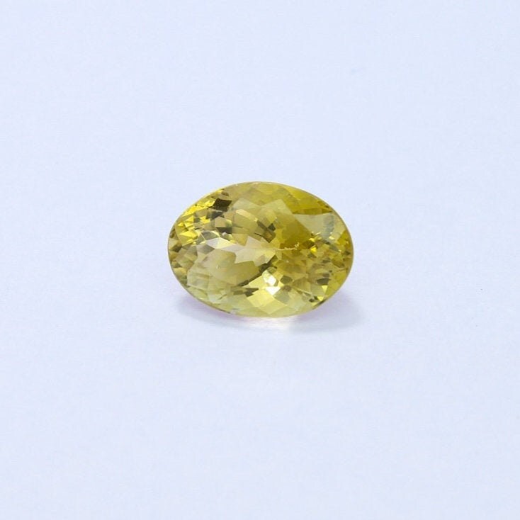 Natural Bi-color Tourmaline 2.66 Carat 10x7.3 MM Oval Shape Faceted Gemstone