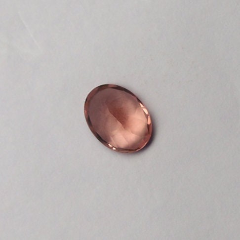 Natural Pink Tourmaline 1.36 Carat 8x6 MM Oval Shape Faceted Gemstone