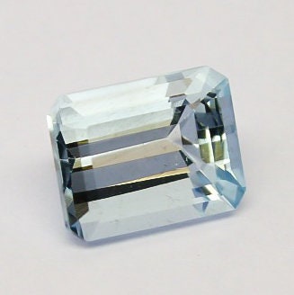 Natural Aquamarine 3.42 Carat 10x8 MM Octagon Shape Faceted Gemstone