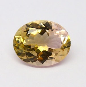 Natural Magical Flawless Bi-Color Tourmaline 1.79 Carat 9x7 MM Oval Shape Faceted Gemstone