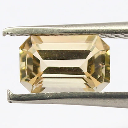 Natural Flawless Oregon Sunstone 1.24 Carat 8x5.2 MM Octagon Shape Faceted Gemstone