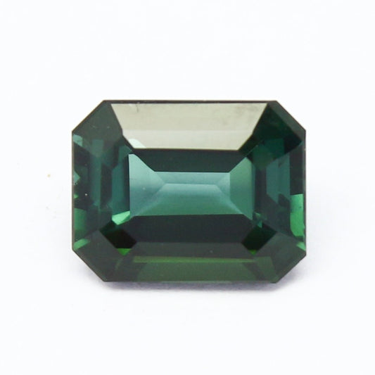 Natural green Tourmaline 2.47 Carat 9x7 MM Octagon Shape Faceted Gemstone