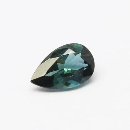 Natural Indicolite Tourmaline 0.59 Carat 7.3x4.1 MM Pear Shape Faceted Gemstone