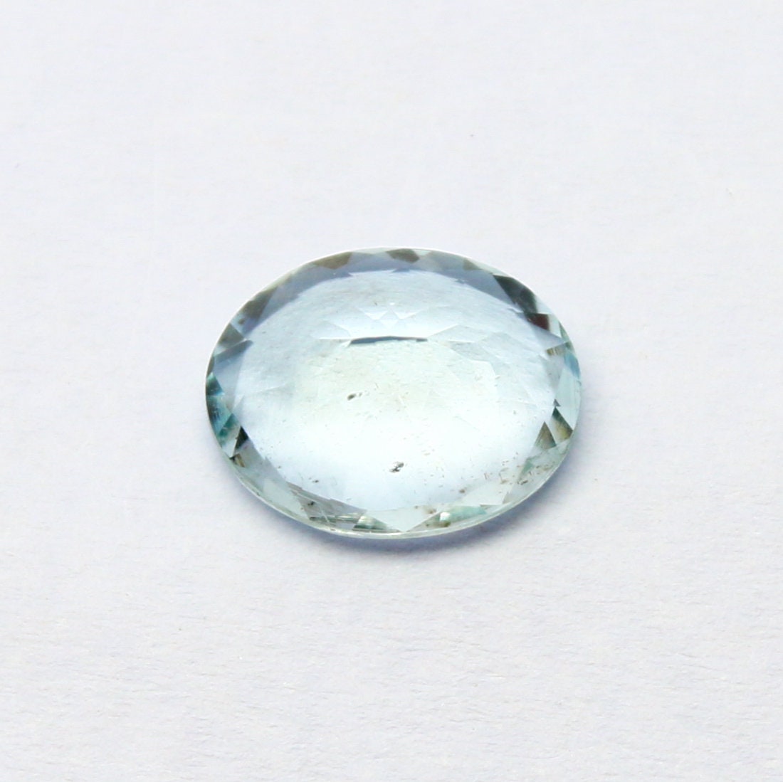 Natural Aquamarine 2.35 Carat 10x8 MM Oval Shape Faceted Gemstone