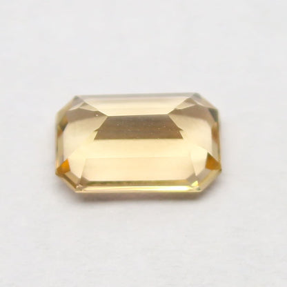 Natural Flawless Oregon Sunstone 1.24 Carat 8x5.2 MM Octagon Shape Faceted Gemstone