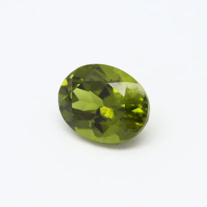 Natural Rare Vesuvianite Idocrase  Lot 1.85 Carat 8.5x6.5 MM Oval Shape Loose Faceted Rare Gemstone From Mount Vesuvius Of Italy