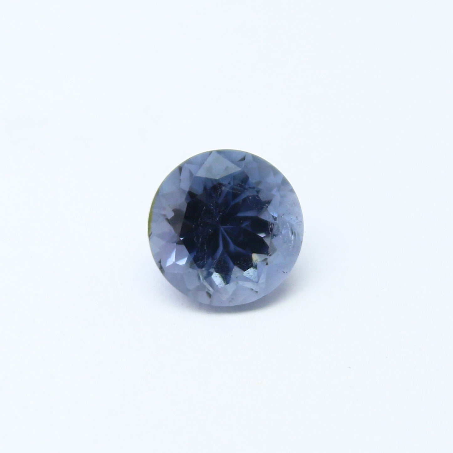 Natural Rare Blueberry Tourmaline 1.47 Carat 7x7 MM Round Shape Faceted Gemstone