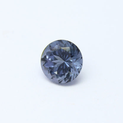 Natural Rare Blueberry Tourmaline 1.47 Carat 7x7 MM Round Shape Faceted Gemstone