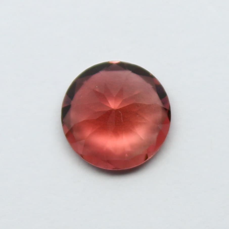 Natural Pink Tourmaline 1.17 Carat 7x7 MM Round Shape Faceted Gemstone