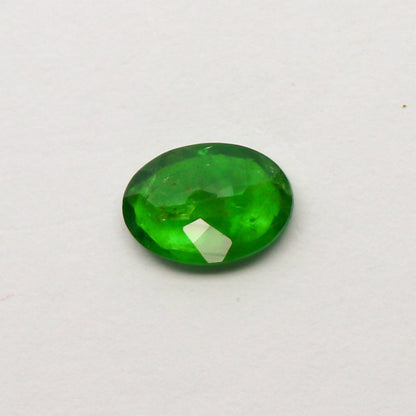 Natural Tsavorite 0.77 Carat 7x5 MM Oval shape Faceted Gemstone