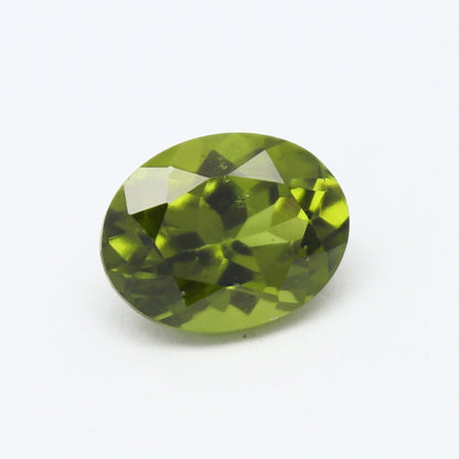 Natural Rare Vesuvianite Idocrase  Lot 1.85 Carat 8.5x6.5 MM Oval Shape Loose Faceted Rare Gemstone From Mount Vesuvius Of Italy