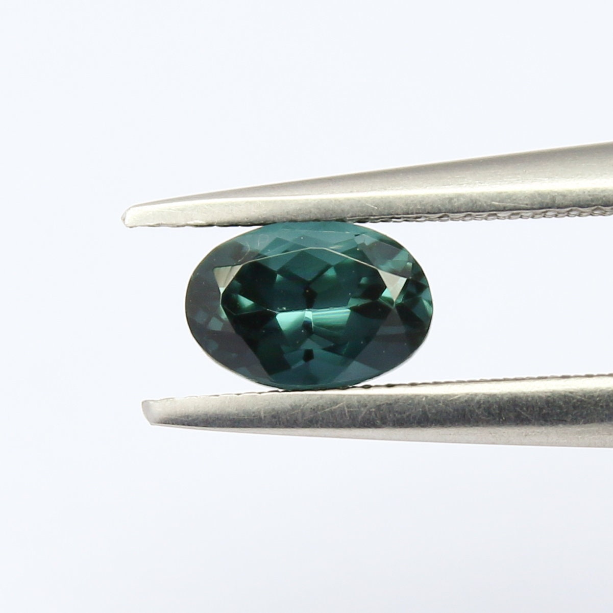 Natural Blue Tourmaline 0.63 Carat 6x4 MM Oval Shape Faceted Gemstone