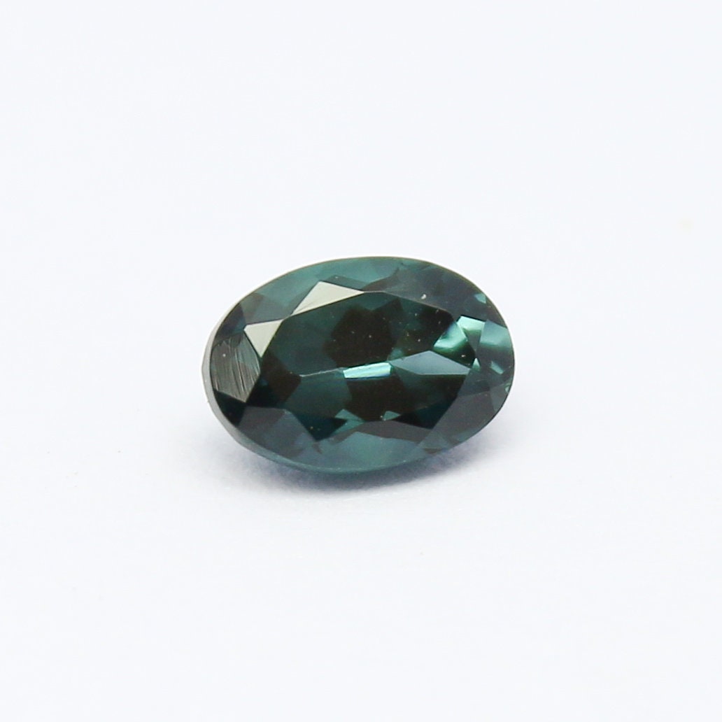 Natural Blue Tourmaline 0.63 Carat 6x4 MM Oval Shape Faceted Gemstone