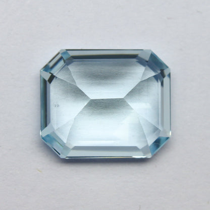 Natural Flawless Aquamarine 17.19 Carat 18x15 MM Octagon Shape Faceted Gemstone