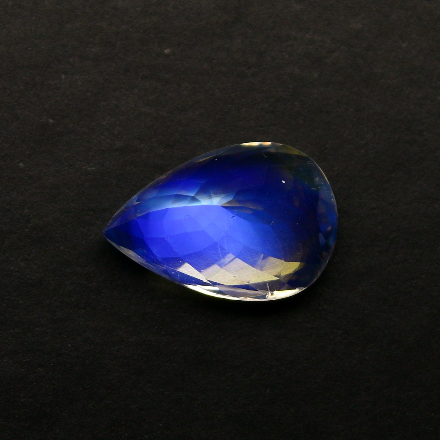 Natural Multi-Fire Rainbow Moonstone AAA+++ QUALITY 4.75 Carat 14x9.5 MM(Approx.) Pear Shape Faceted Gemstone