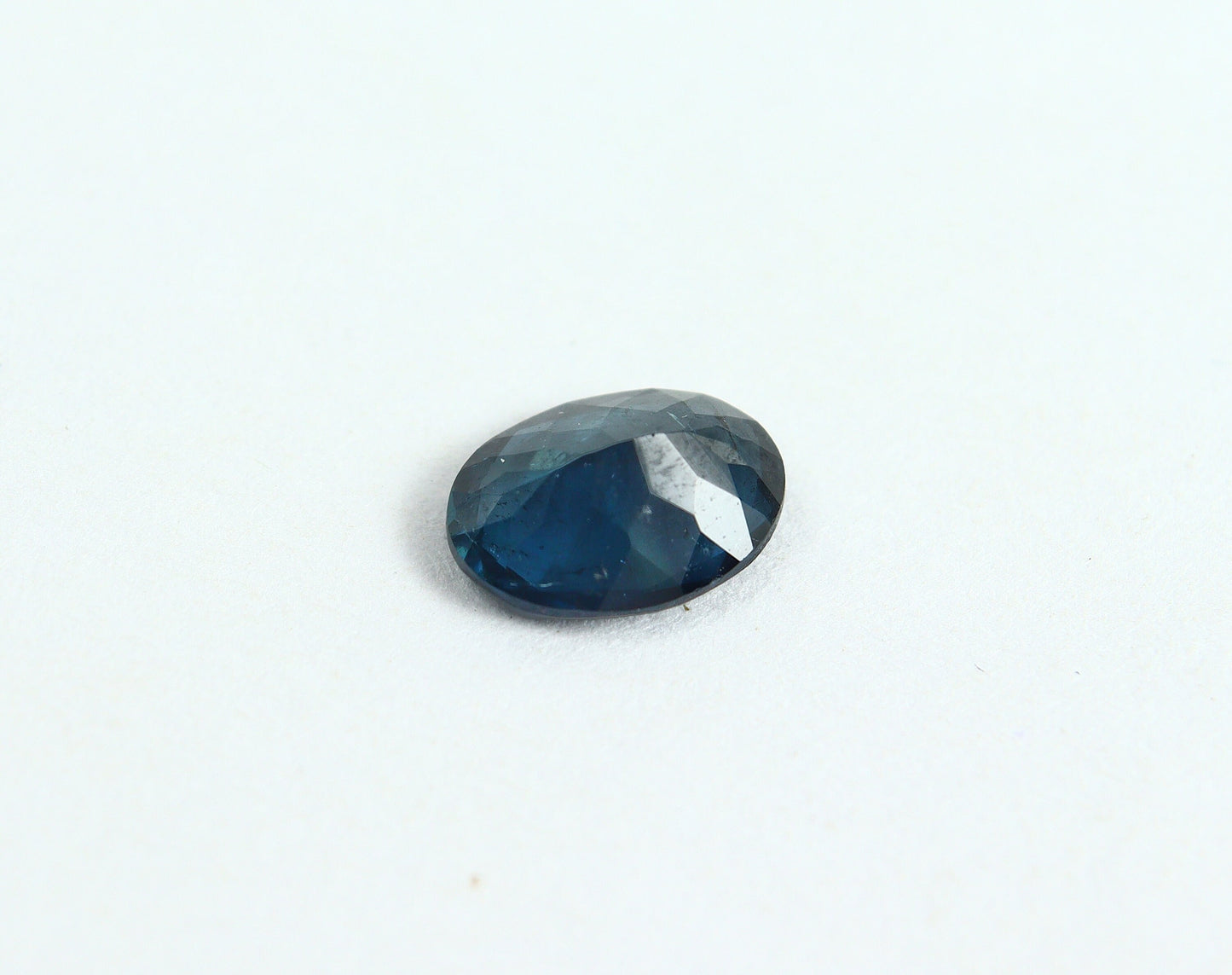 Natural Blue Tourmaline 0.87 Carat 7.5x5.5 MM Oval Shape Faceted Gemstone