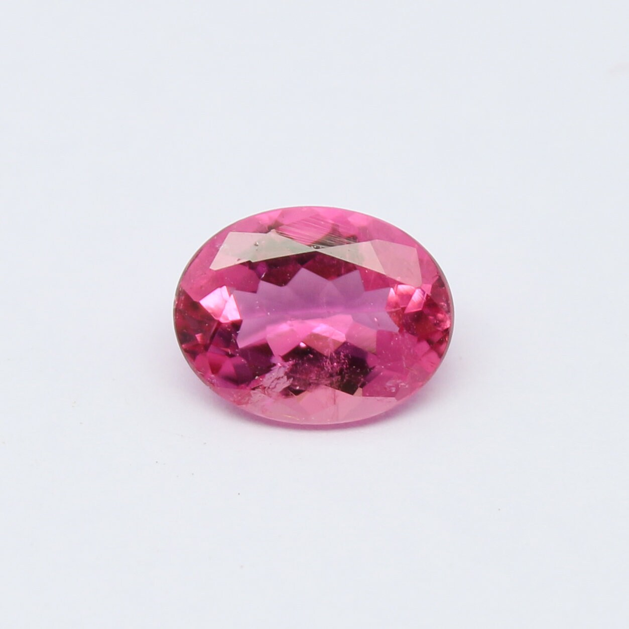 Natural Brazilian Pink Tourmaline 1.82 Carat 9x7 MM Oval Shape Faceted Gemstone