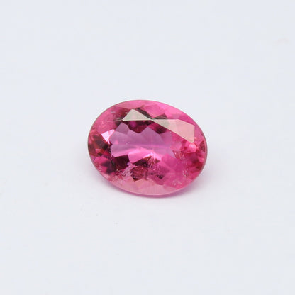 Natural Brazilian Pink Tourmaline 1.82 Carat 9x7 MM Oval Shape Faceted Gemstone