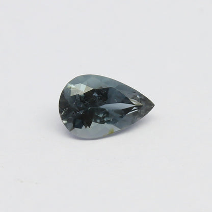 Natural Indicolite Tourmaline 1.17 Carat 9x6 MM Pear Shape Faceted Gemstone