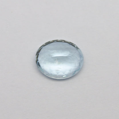 Natural Aquamarine  3.32 Carat 11x9 MM Oval Shape Faceted Gemstone