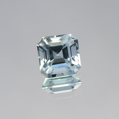 Natural Aquamarine 2.01 Carat 7.5x7.5 MM Octagon Shape Faceted Gemstone