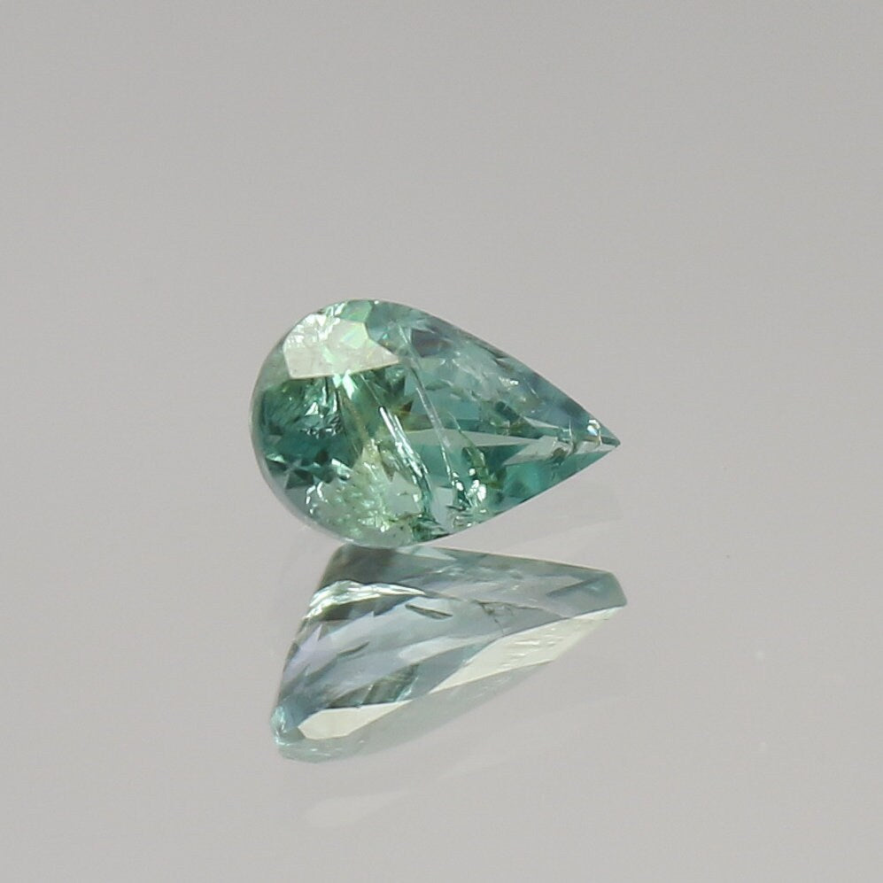 Natural Rare  Kornerupine 0.28 Carat 5.3x3.4 MM Pear Shape Faceted Gemstone