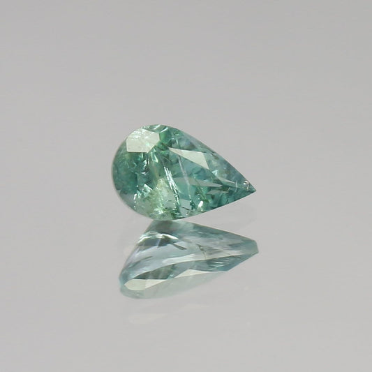 Natural Rare  Kornerupine 0.28 Carat 5.3x3.4 MM Pear Shape Faceted Gemstone