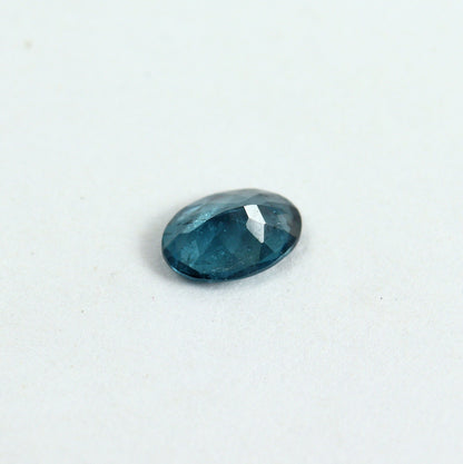 Natural Indicolite Tourmaline 0.54 Carat 6.5x4.5 MM 0val Faceted Gemstone