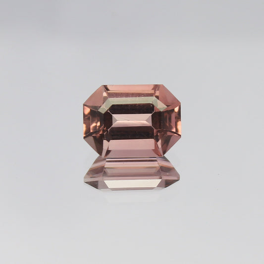 Natural Pink Tourmaline 1.60 Carat 8.2x6.1 MM Octagon Shape Faceted gemstone