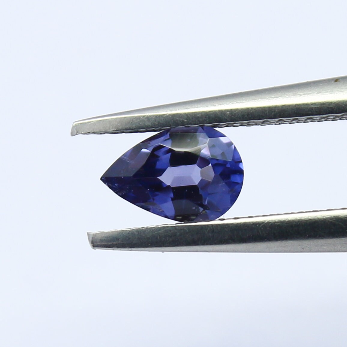 Natural Unheated Umba Sapphire  0.41 Carat 5.7x3.9 MM Pear Shape Faceted Gemstone Stepcut