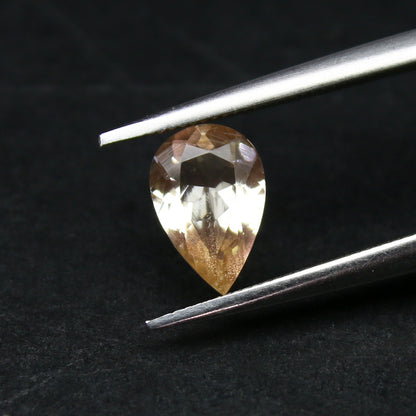 Natural Oregon Sunstone 0.94 Carat 9x6 MM Pear Shape Faceted Gemstone