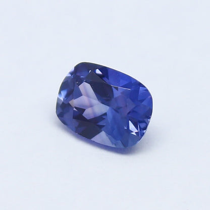 Natural Unheated Umba Sapphire Stepcut 0.64 Carat 5.8x4.2 MM Cushion Shape Faceted Gemstone Stepcut