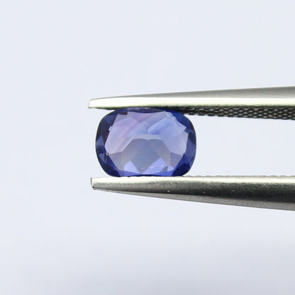 Natural Unheated Umba Sapphire Stepcut 0.64 Carat 5.8x4.2 MM Cushion Shape Faceted Gemstone Stepcut