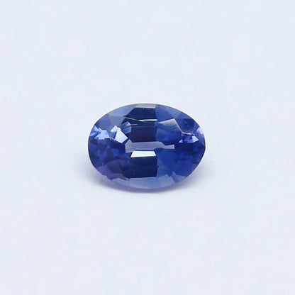 Natural Unheated Umba Sapphire 0.43 Carat 5.4x4 MM Oval Shape Faceted Gemstone Stepcut