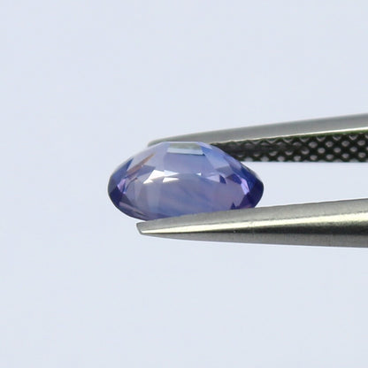 Natural Unheated Umba Sapphire 0.43 Carat 5.4x4 MM Oval Shape Faceted Gemstone Stepcut