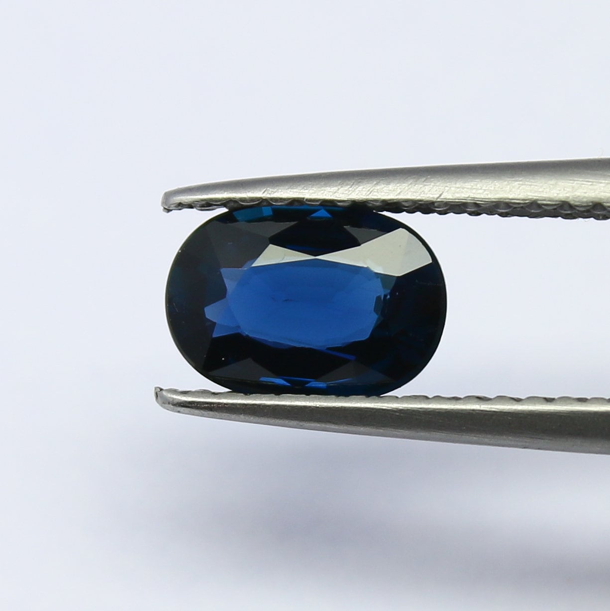 Natural Unheated Teal Blue Sapphire 1.12 Carat 7.6x5.4 MM Cushion Shape Faceted Gemstone