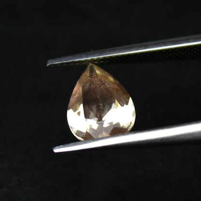 Natural Oregon Sunstone 0.94 Carat 9x6 MM Pear Shape Faceted Gemstone