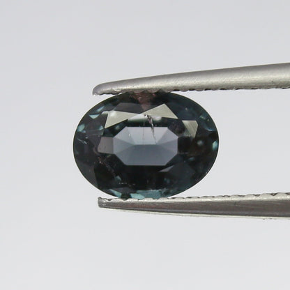 Natural Rare Bi-color Tourmaline Step Cut 1.19 Carat 8x6 MM Oval Shape Faceted Gemstone