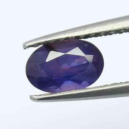 Natural Sapphire 0.73 Carat 6.6x4.5 MM Oval Shape Faceted Gemstone