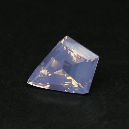 Natural Lavender Quartz 7.73 Carat 17.9x14 MM Fancy Shape Faceted Gemstone