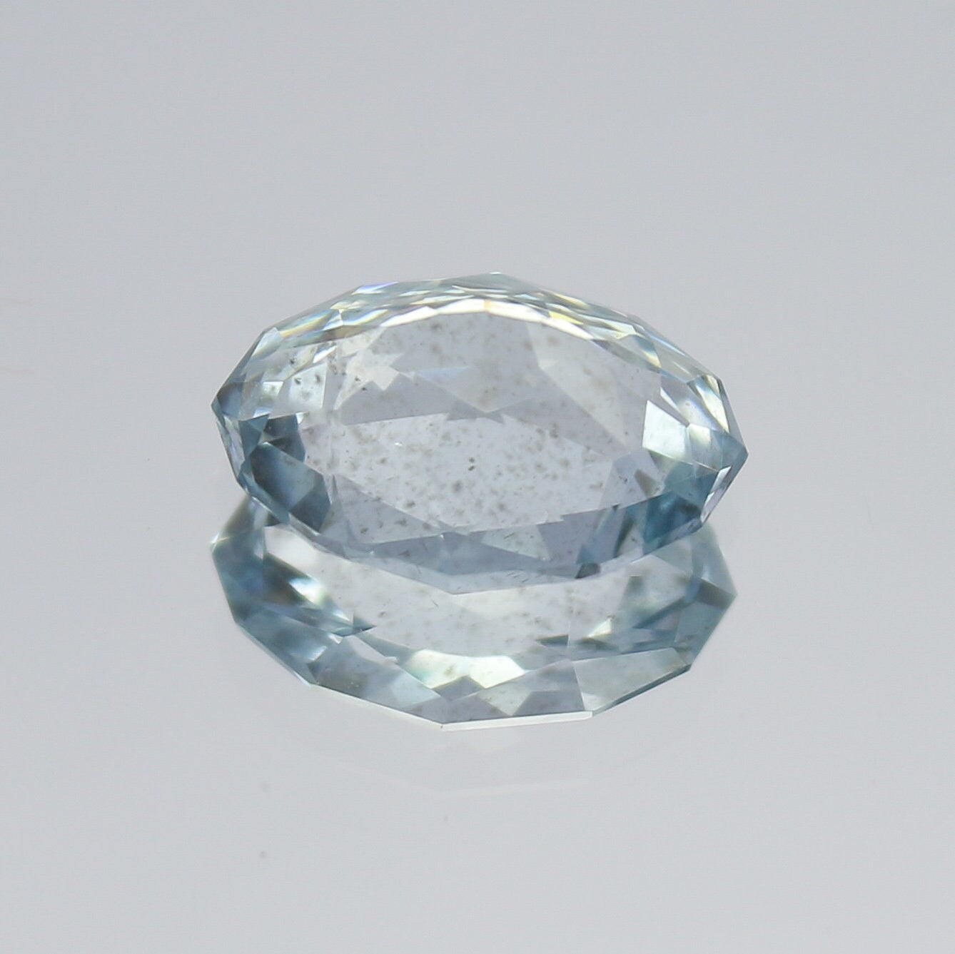 Natural Aquamarine 1.46 Carat 9.6x7.5 MM Fancy Shape Faceted Gemstone